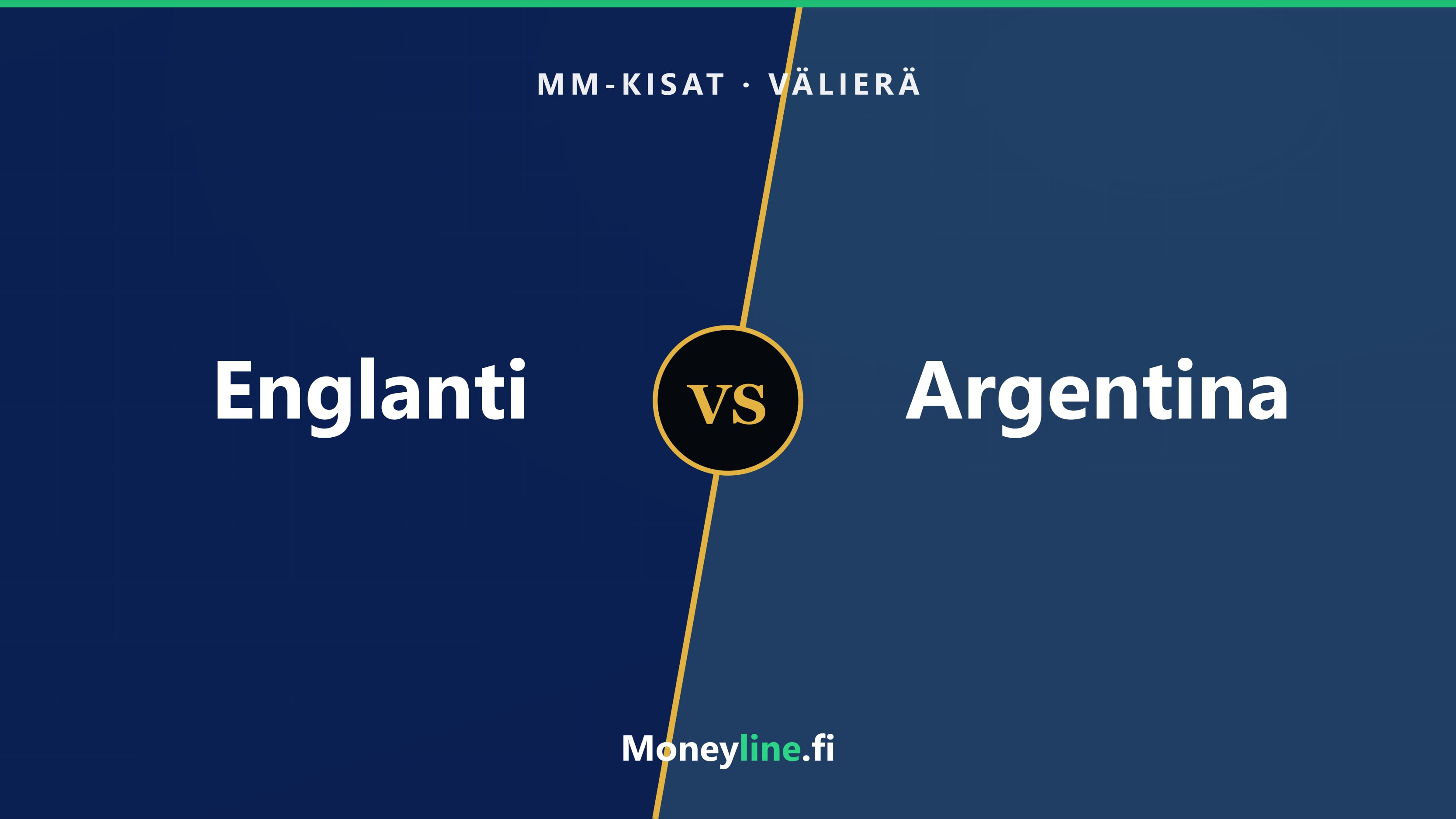 Englanti–Argentina MM-välierä: kertoimet ja ennuste