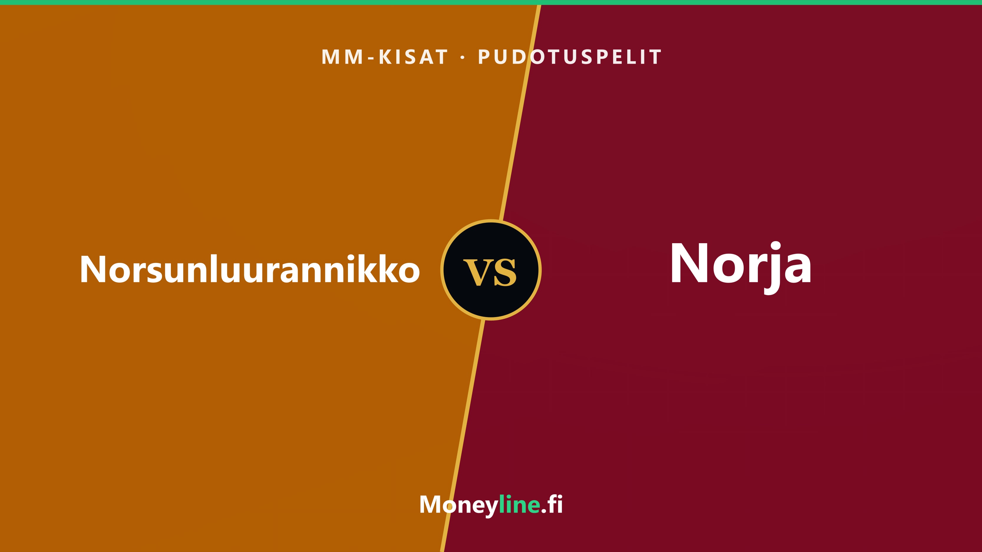 Norsunluurannikko–Norja MM-pudotuspeliottelun kansikuva, joukkueiden värit